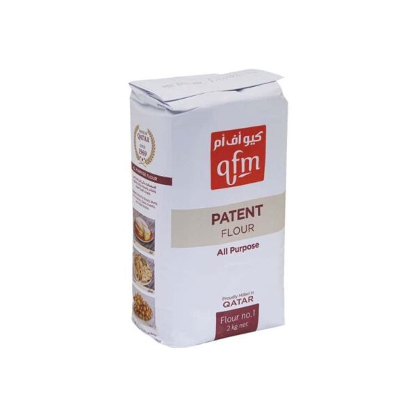 Flour qfm All Purpose 2Kg دقيق QFM متعدد الاستخدامات 2 كجم