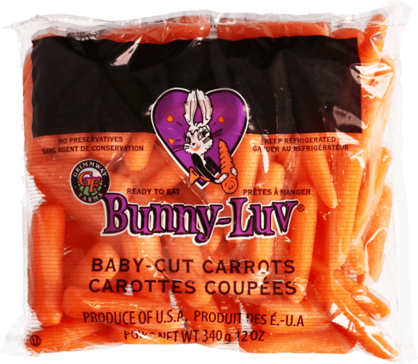 Bunny Luv Baby Carrots Preservatives Free 340g