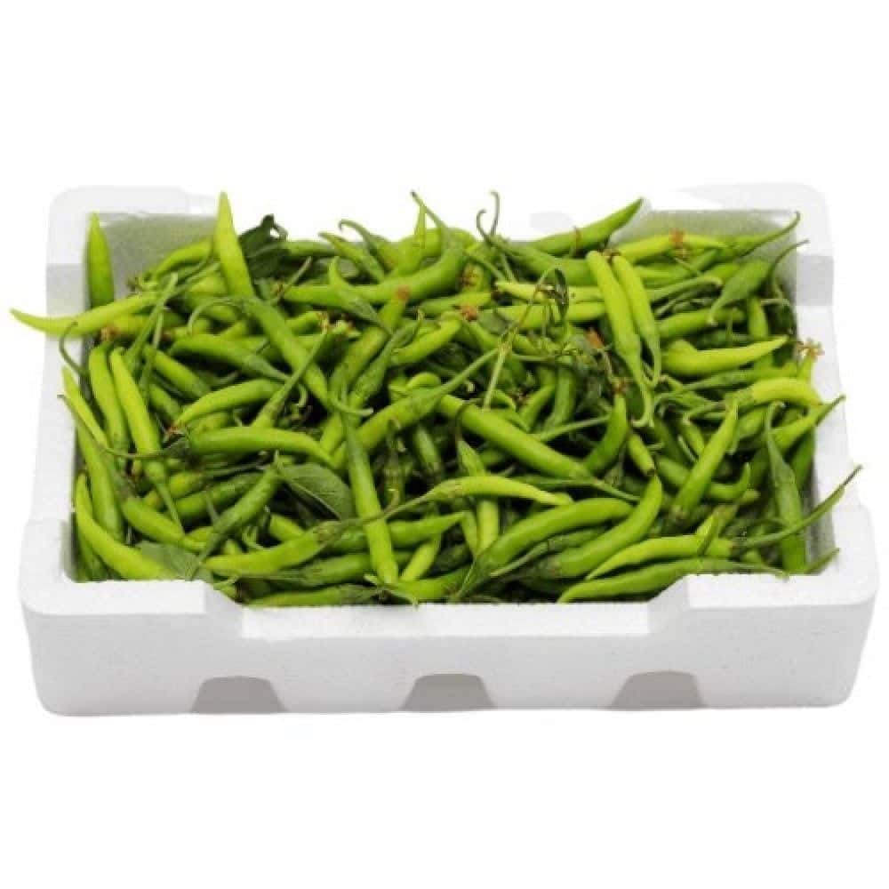 Chilli Green Box Approx 3.5Kg