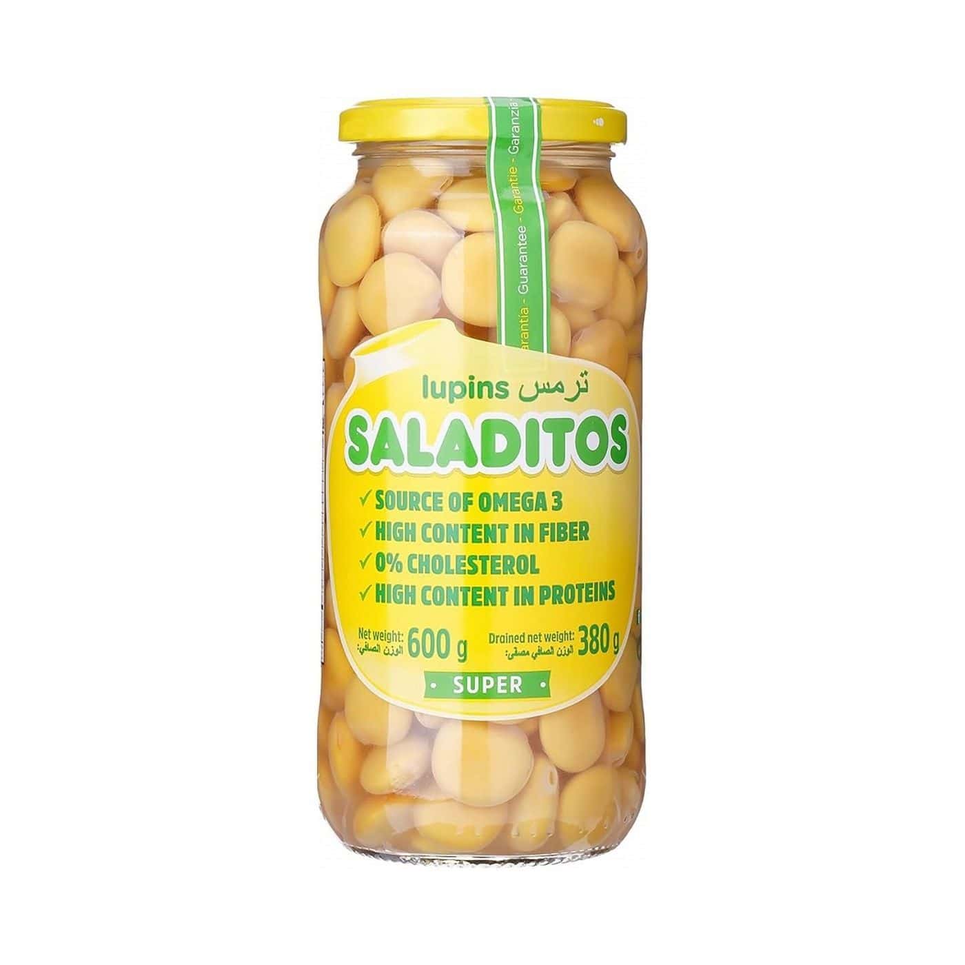 Saladitos Lupins Jar 600g