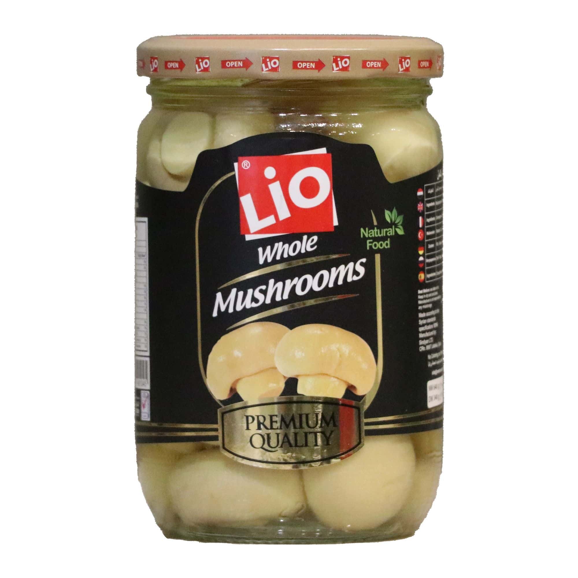 Lio Whole Mushrooms 635g